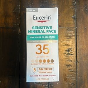 Eucerin Sensitive Mineral Face Tinted Sunscreen SPF 35
